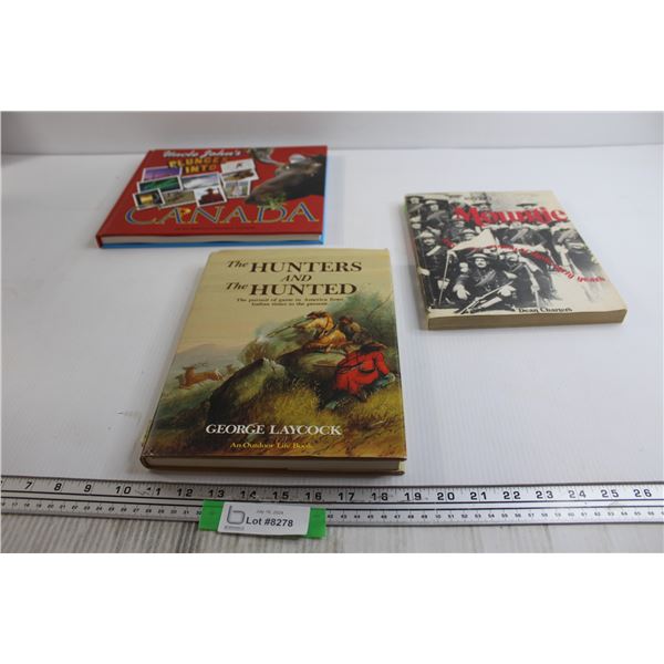 (3) Books - Canada, USA