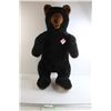 Image 1 : Black Bear Plush - 38" x 20"