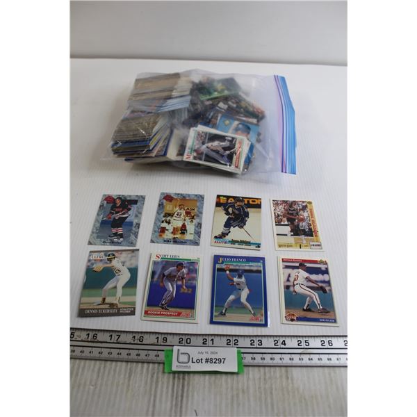 Bag of Assorted Sports Cards
