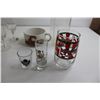 Image 2 : (2) Shot Glasses, Green Bowl, Assorted Kitchenware