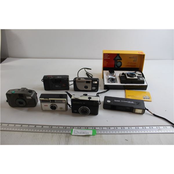 (6) Assorted Cameras - All Untested