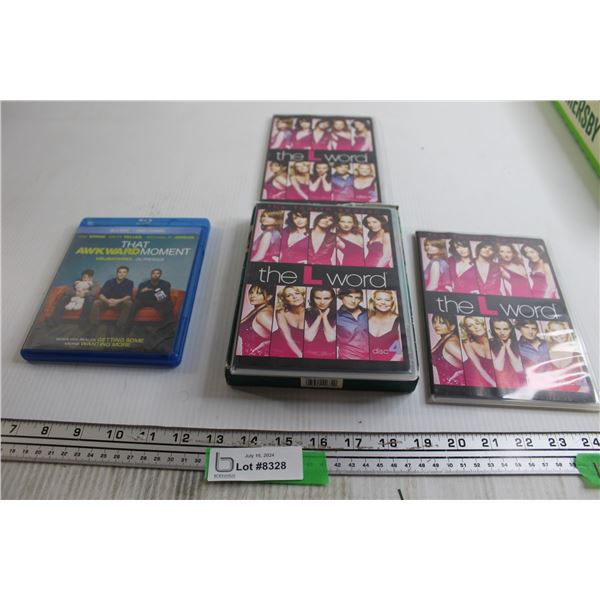 (2) DVDs - That Awkward Moment, The L Word
