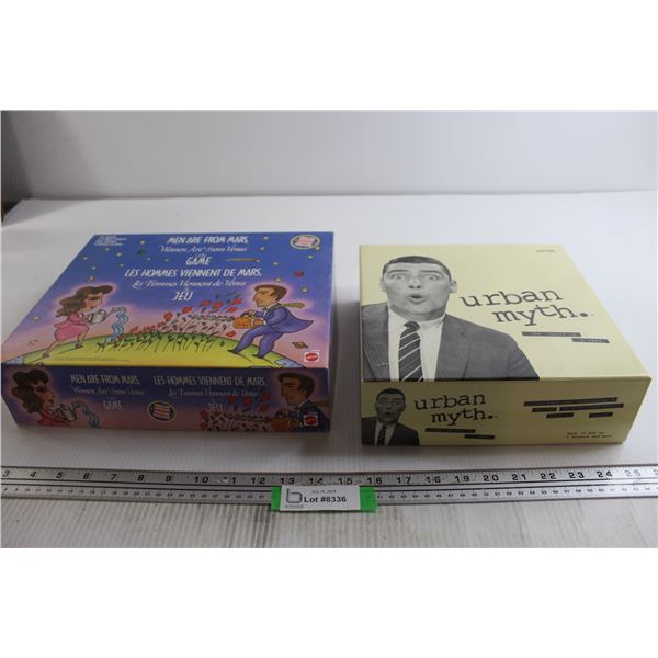 (2) Games - Men are from Mars, Women are from Venus; Urban Myth - Both As Is