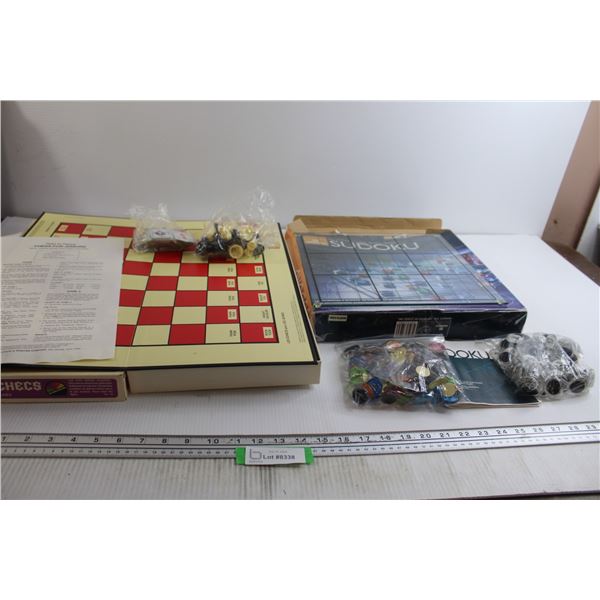 (2) Games - Sudoku, Chess