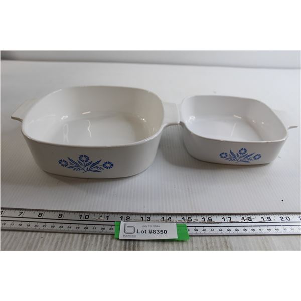(2) Pyrex Casserole Dishes