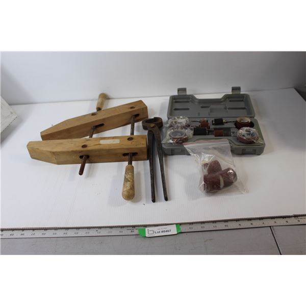 Rubber Sanding Drum Set, Blacksmith Tool, Misc.