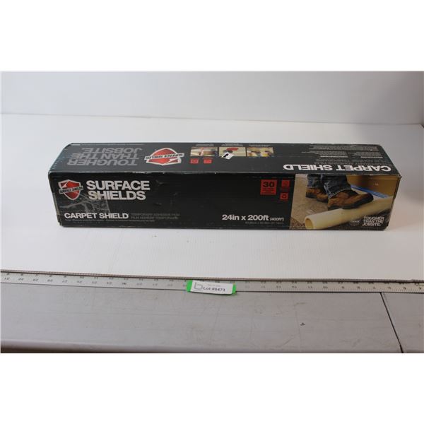 Surface Shields Carpet Shield - 24" x 200FT, NIB
