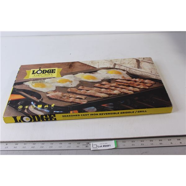 Lodge Seasoned Cast Iron Reversible Gridle/Grill