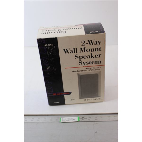2-Way Wall Mount Speaker System - NIB, Sealed