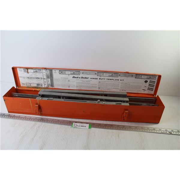 Black & Decker - Hinge Butt Template Kit