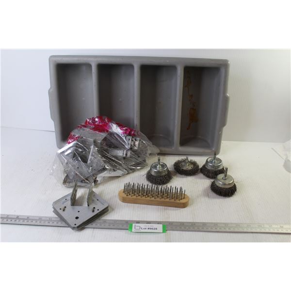 Brackets - Wire Wheel Attachments - Wire Brush - Cutlery Tray