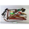 Image 1 : 18" Pipe Wrench (rusted) - Assorted Hand Tools - 2 Lb. Sledge Hammer - (3) Mouse Traps