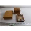 Image 1 : (3) Assorted Wooden Boxes