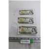 Image 1 : (3) Sequential 1973 Canadian $1 Bills