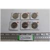 Image 1 : (6) Assorted Canadian Dollars