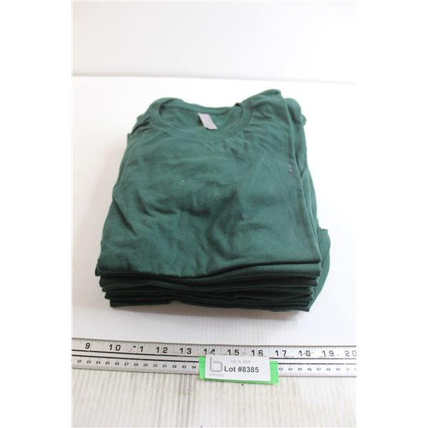 (13) Next Level Green Shirts - S