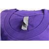 Image 4 : (8) Next Level Purple Shirts - S, XL, XXL