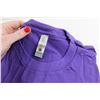 Image 5 : (8) Next Level Purple Shirts - S, L, 3XL