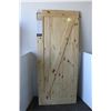 Image 1 : ** Masonite Knotty Pine Barn Door - New w/mounting hardware - 39"x84"x1 3/8"