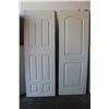 Image 3 : ** (2) Moulded Panel Doors - 28" x 80" x 1 3/8" - New