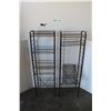 Image 1 : ** (2) Metal Wire Display Racks - 11" x 17" x 56"High