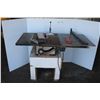 Image 1 : ** Craftsman 10" Table Saw on Custom Wood Stand w/Attachments - Works