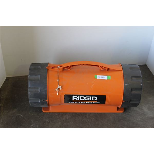 ** Ridgid Jobsite Air Filteration - Runs
