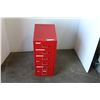 Image 1 : ** Red 6-Drawer Parts Cabinet - 11" x 16" x 26"