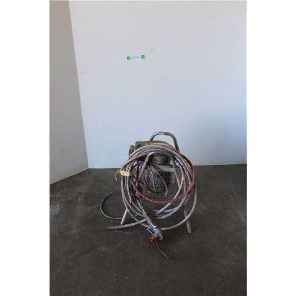 ** Paint Sprayer Pump w/hose & Nozzle - untested