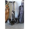 Image 3 : ** (2) Golf Bags w/ Assorted Clubs w/Wheeler