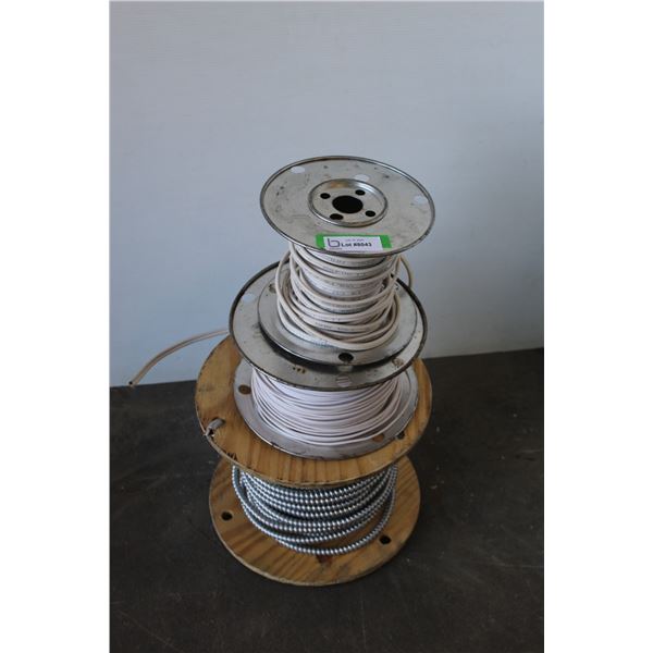 ** (3) Partial Spools of Electrical Wire