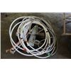 Image 1 : ** Pex Pipe (Plumbing) & Assorted Hardware Items in Plastic Tub