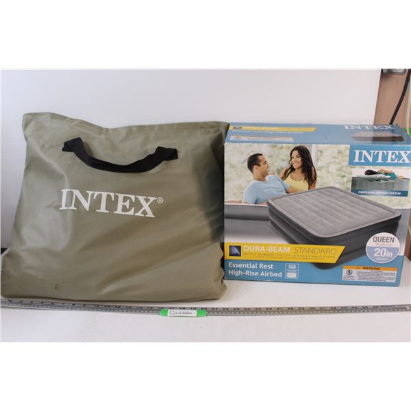 Intex Queen Air Mattress - Like New