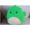 Image 2 : (2) Squishmallows: Hedgehog (Some Stains) & Cactus (Good Condition)