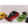 Image 3 : (7) Model/Toy Cars: Volkswagen Beetle, Plymouth, Lamborghini, Police