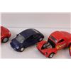 Image 3 : (6) Model/Toy Cars: Volkswagen Beetle, Plymouth, Lamborghini, Porsche