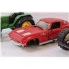 Image 5 : Lot: John Deere Tractor Toy, Remote Control Bush Wacker (no remote), Misc.