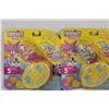 Image 2 : (3) Fingerlings Mini Toy Sets