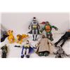 Image 3 : (14) Action Figurines/Toys: Batman, Teenage Mutant Ninja Turtles, Power Rangers, Misc.