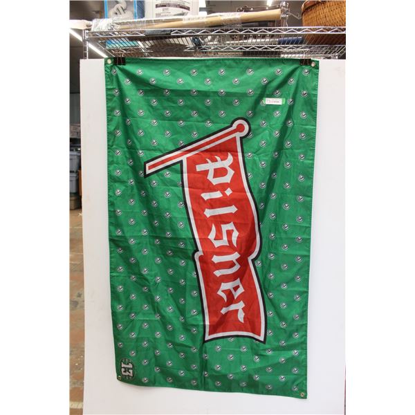Saskatchewan Roughriders Pilsner Flag - 3ft x 5.5ft