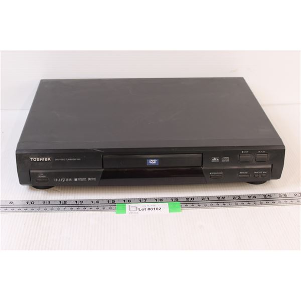 Toshiba DVD Player - Consigner Says Works - Missing Power Cord