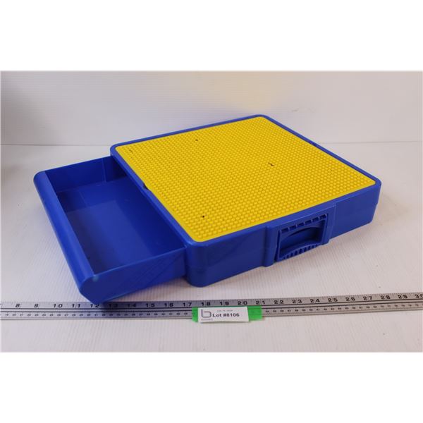 Lego Building Platform w/ Storage Tray & Handle