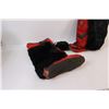 Image 2 : Women's Red Mukluks - Size 8.5 Approx, Some Wear