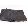 Image 4 : Leather Steel Size 34 Motorcycle Pants w/Zippers