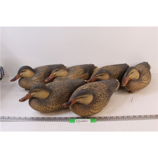 (6) Mallard Hen Hunting Decoys