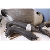 Image 4 : * (5) Canadian Geese Hunting Decoys in Blue Tote (Missing One Head)
