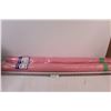 Image 1 : (2) Rolls of Pink Plastic Tablecloths (100ft Each) - NIB