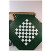 Image 4 : * Saskatchewan Roughriders Crokinole & Checkers Board in Box - as is