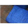 Image 5 : * (2) Totes (No Lids) & Blue Tarp (as is)