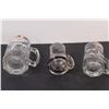 Image 4 : (2) A & W Glass Mugs, Harley Davidson Glass Beer Mug